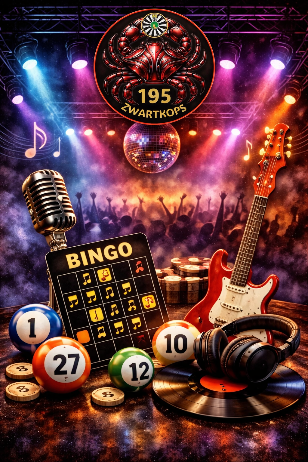 Music Bingo Poster